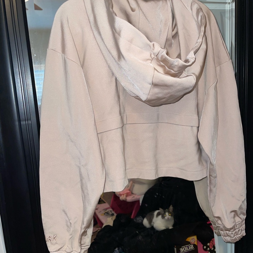 IVY PARK Pale Blush Zip Hoodie - Picture 4 of 4
